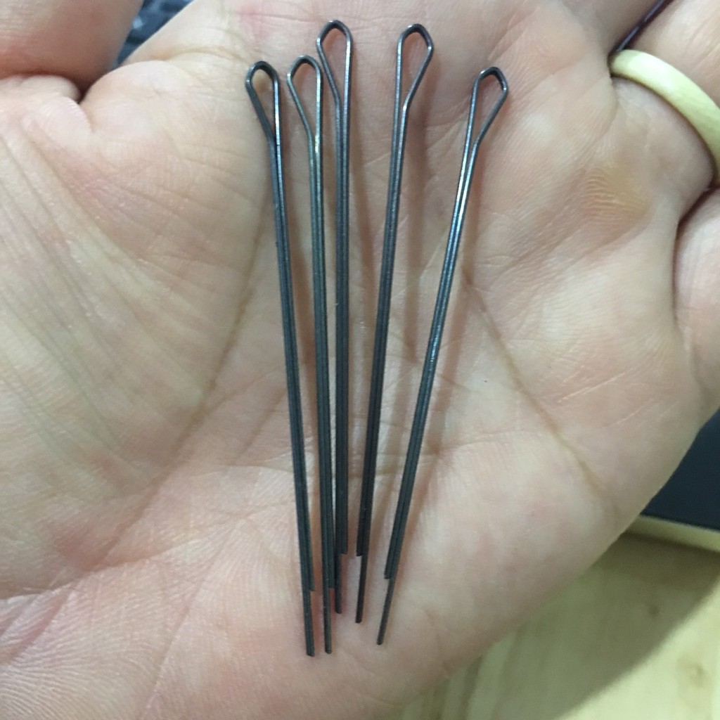 Siêu Rẻ  Sét 100 Kẹp Tăm Nữ Màu Đen