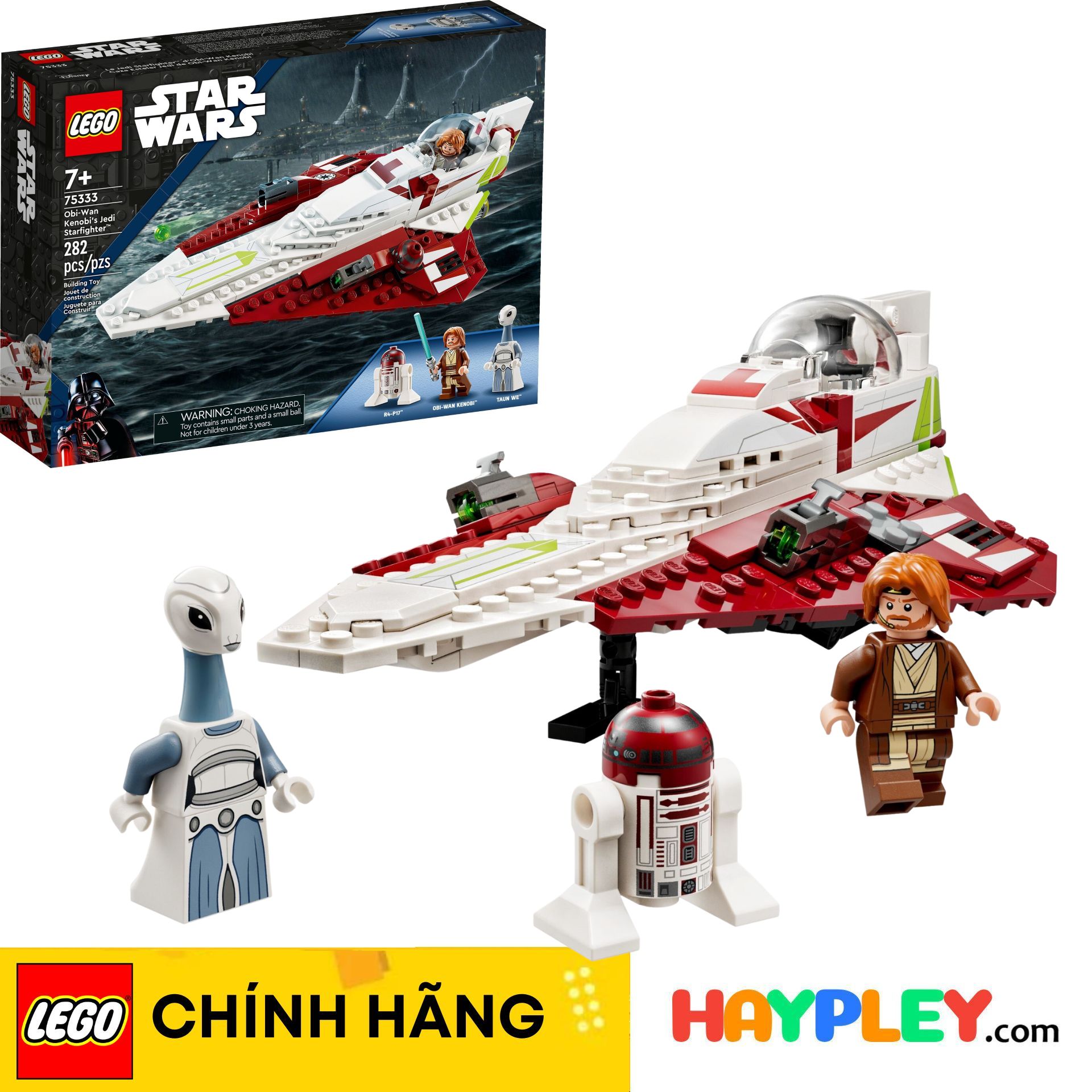 LEGO Star Wars OBI-Wan Kenobi s Jedi Starfighter 75333