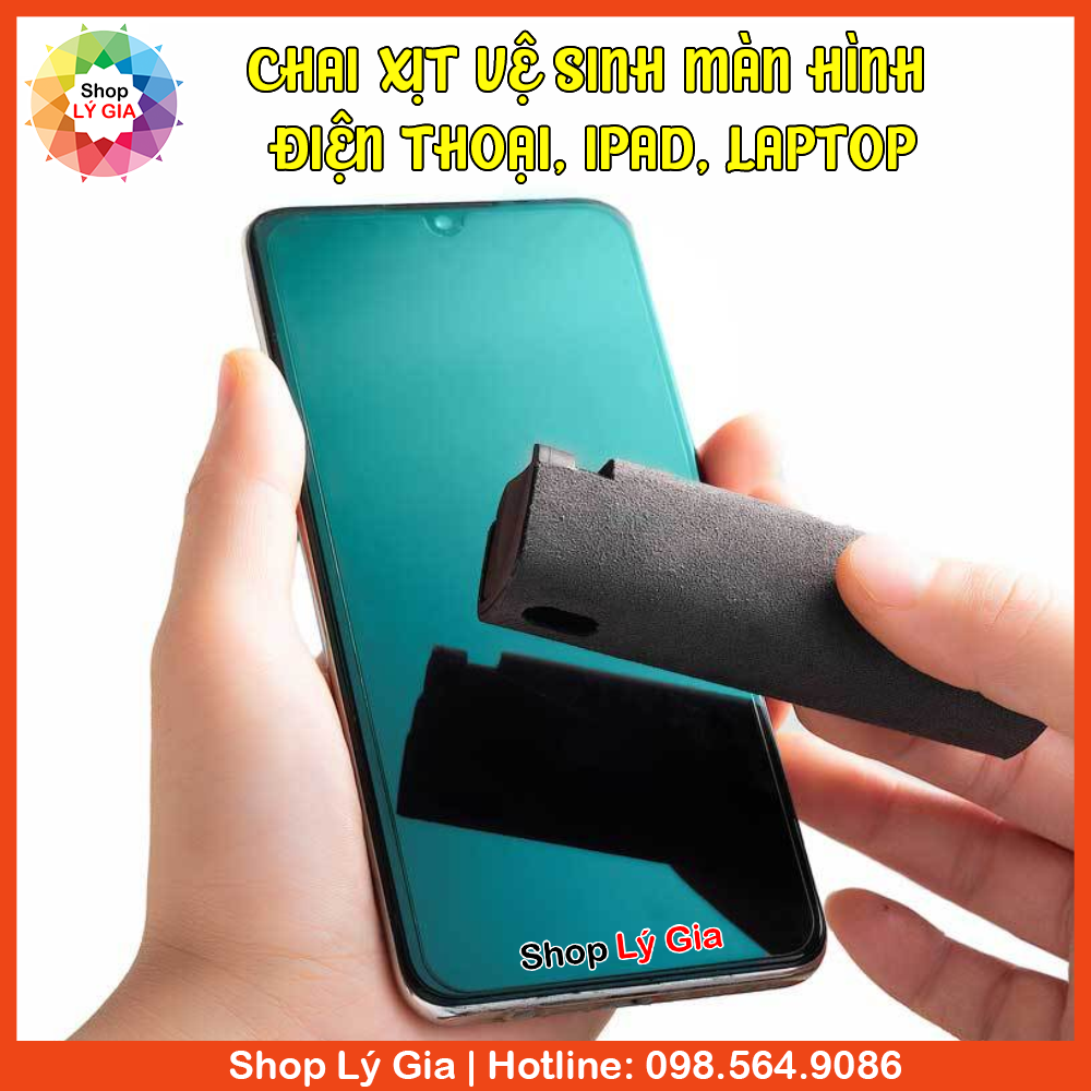 Chai xịt vệ sinh màn hình điện thoại, iPad, Laptop, Macbook, Tivi