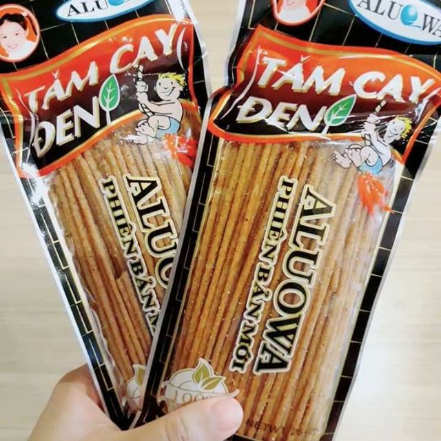 Combo 10 gói tăm cay đen - FREE SHIP Từ 50K