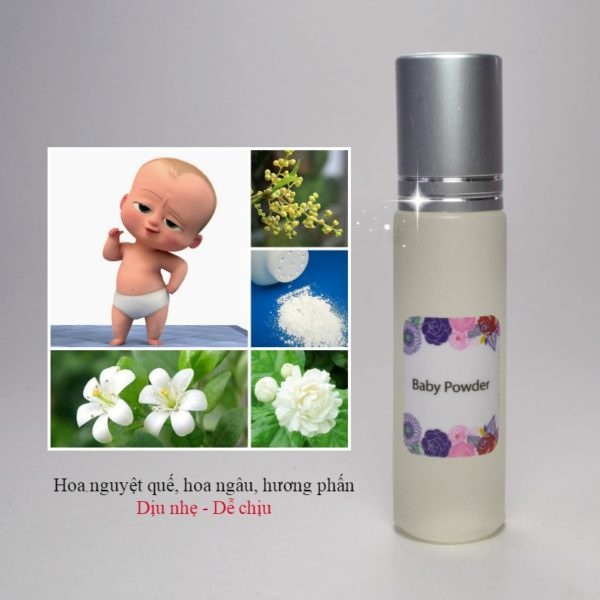 Tinh Dầu Nước Hoa Pháp Baby Powder