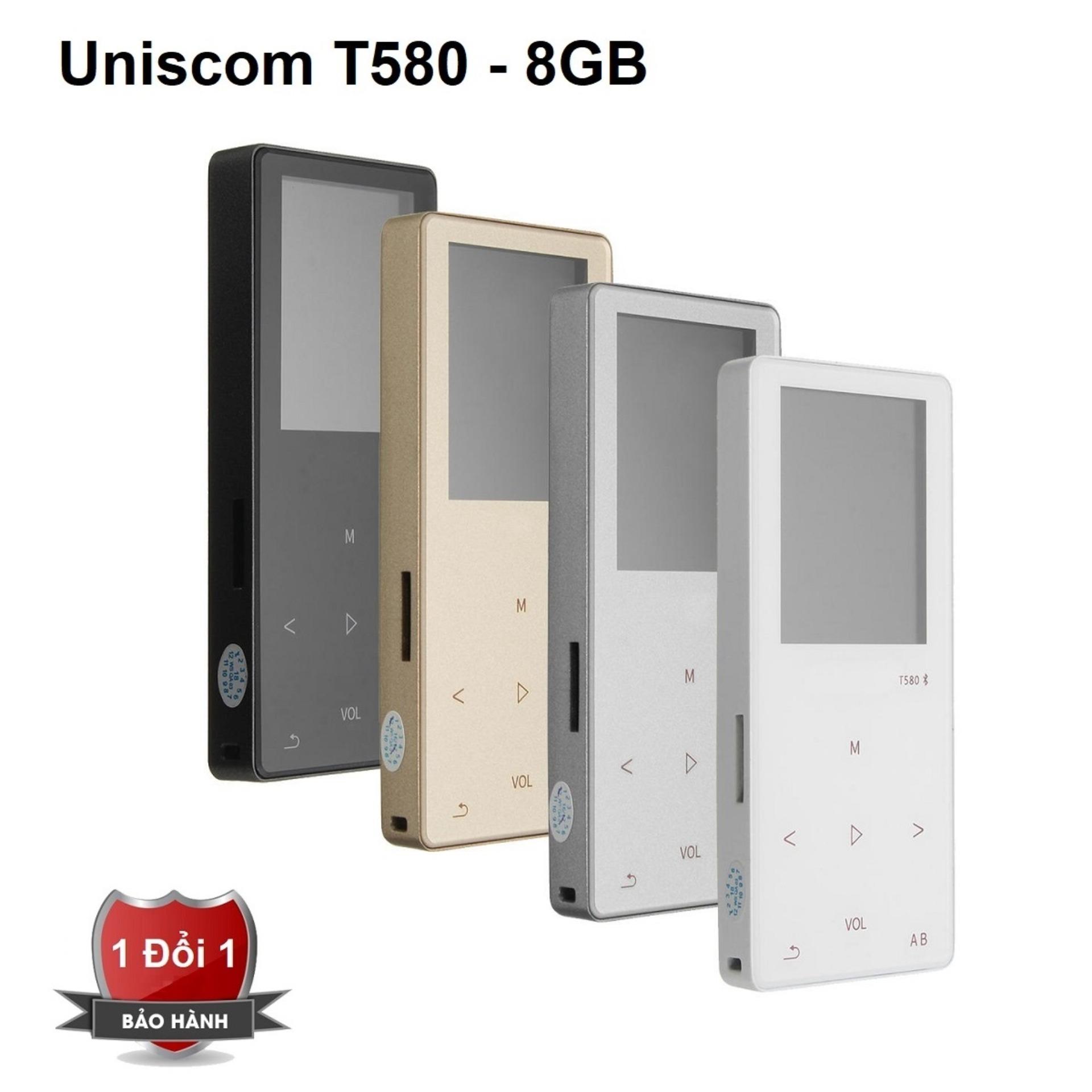Máy nghe nhạc mp3/mp4 bluetooth hi-fi lossless uniscom t580
