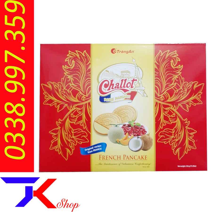 Bánh Pháp Tràng An Challot Paris Pancake Hộp 336g