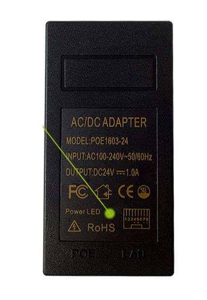 Nguồn poe 24v 1a dùng cho camera - thiết bị mạng