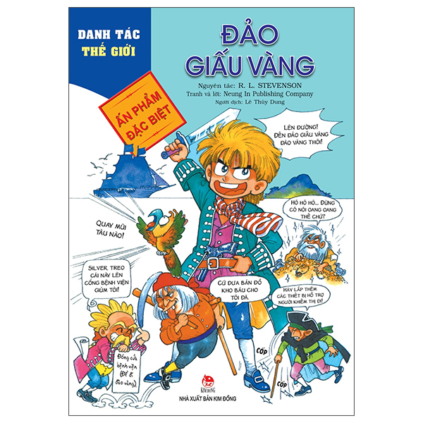 Danh tác thế giới - đảo giấu vàng