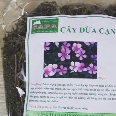 Cây dừa cạn khô 1kg