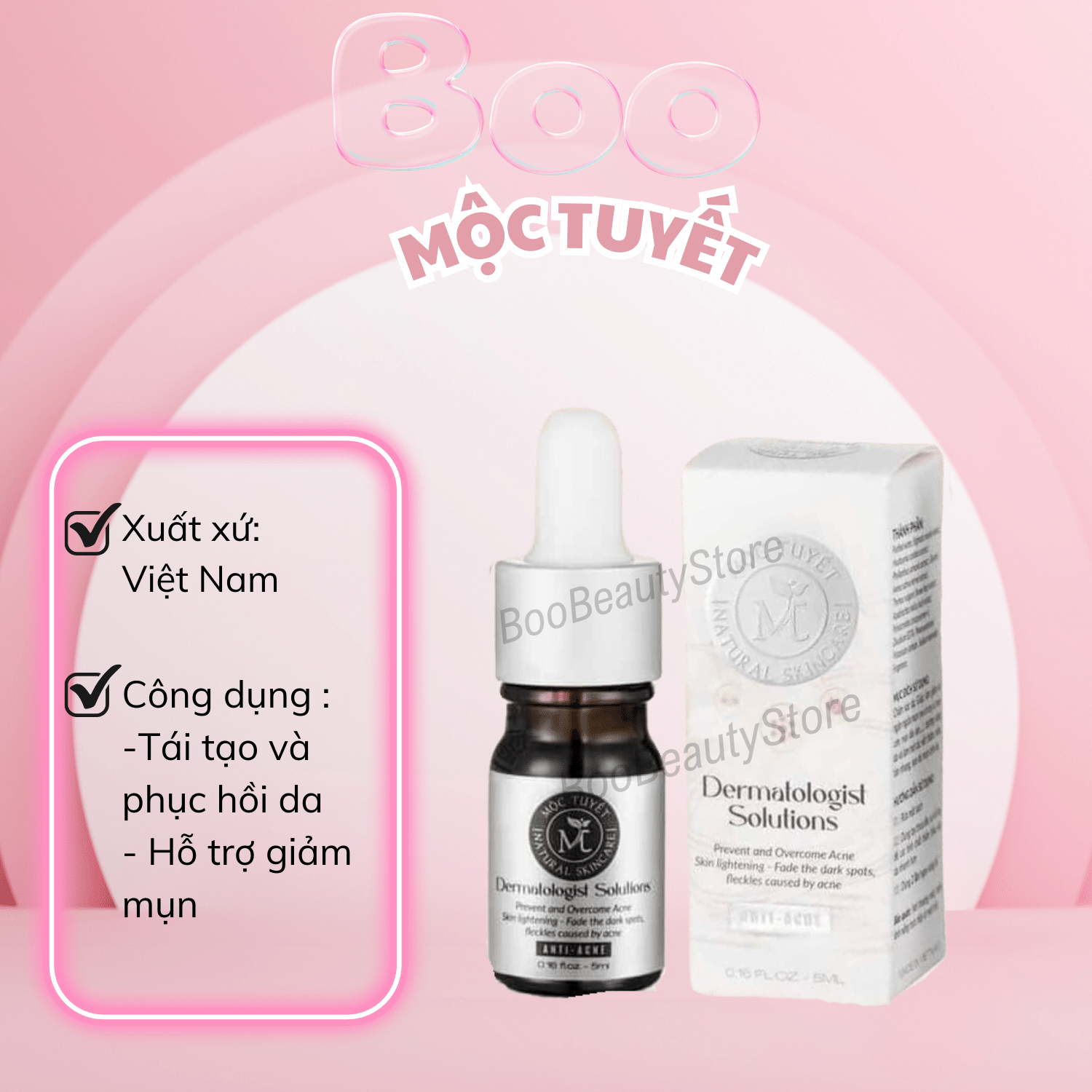 [HCM] HUYẾT THANH MỘC TUYẾT XÓA MỤN MẪU MỚI