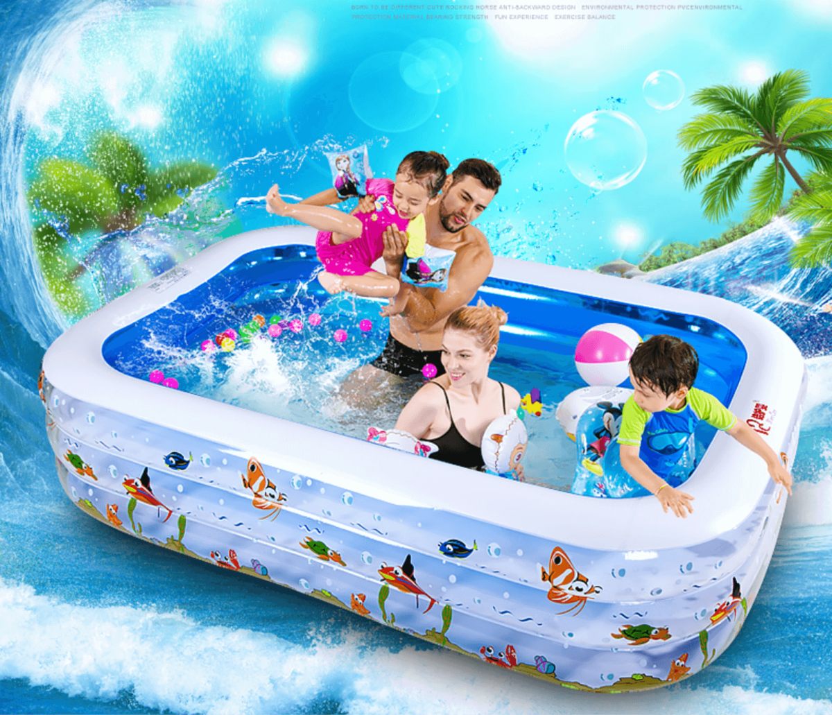 BỂ BƠI PHAO 3 CHI TIẾT