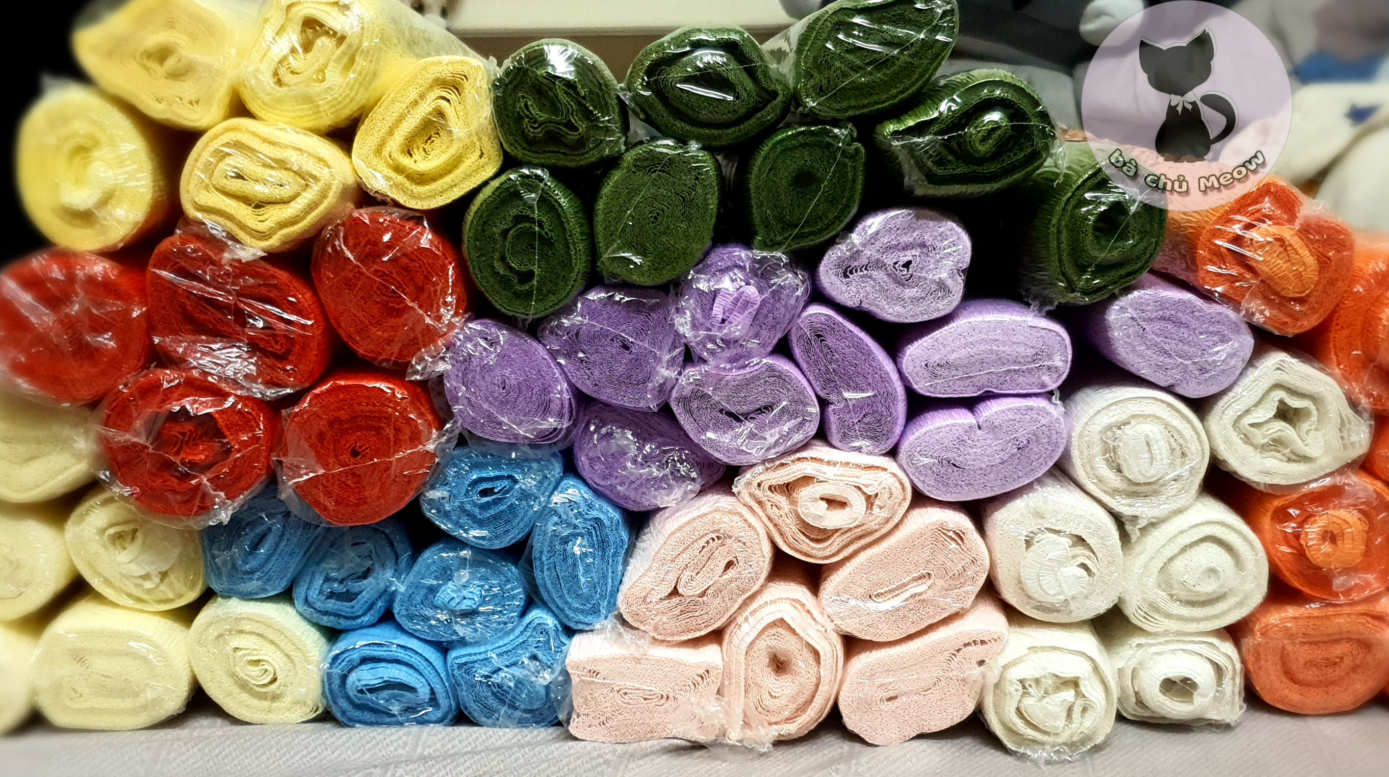 Giấy Nhún (nhăn) Korea Làm Hoa Giấy