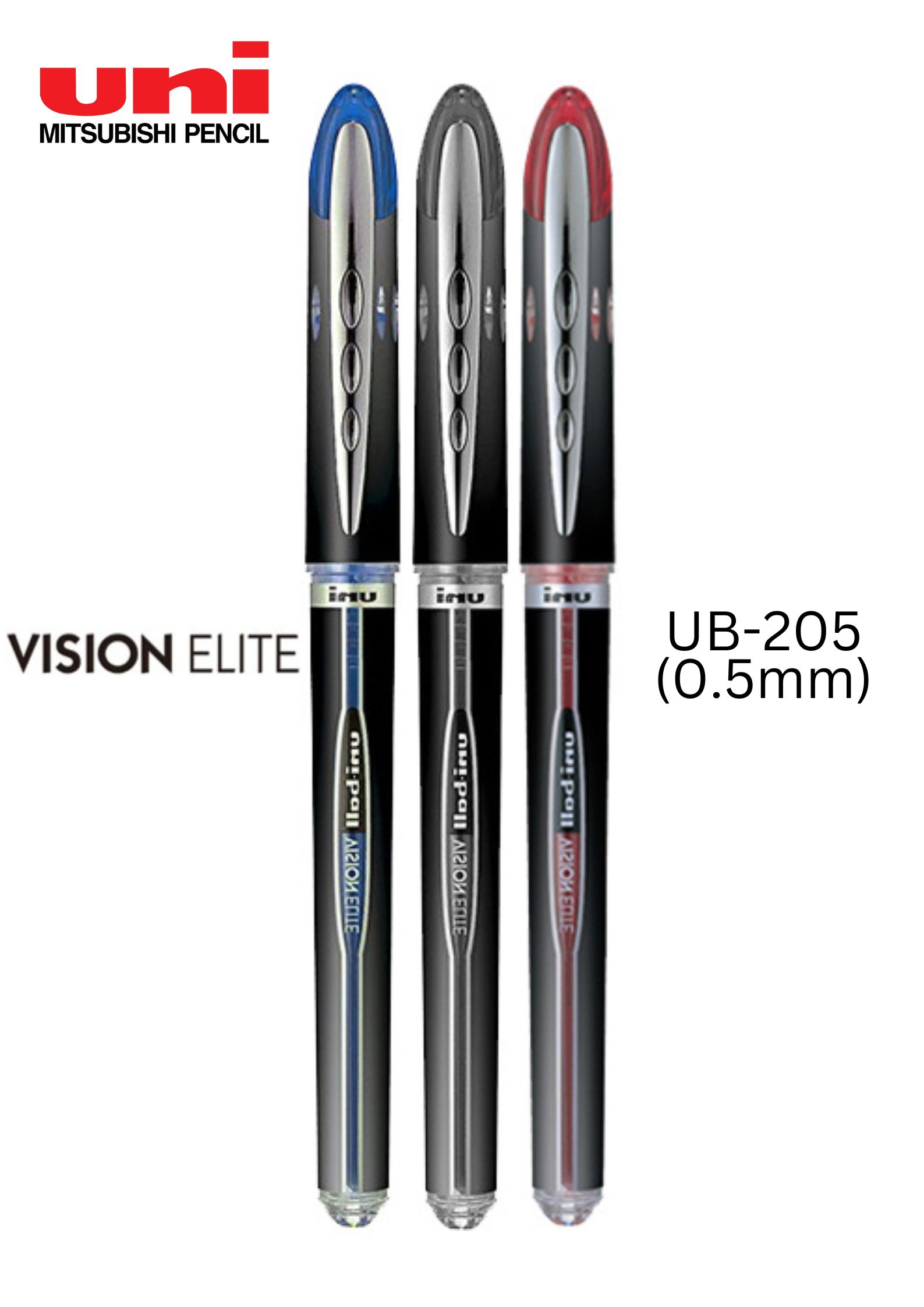Ub-205 uni-ball vision elite bút mực