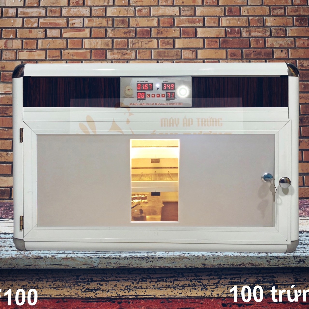 Máy Ấp Trứng Nam An F100-100 trứng-Bộ tạo ẩm tự động