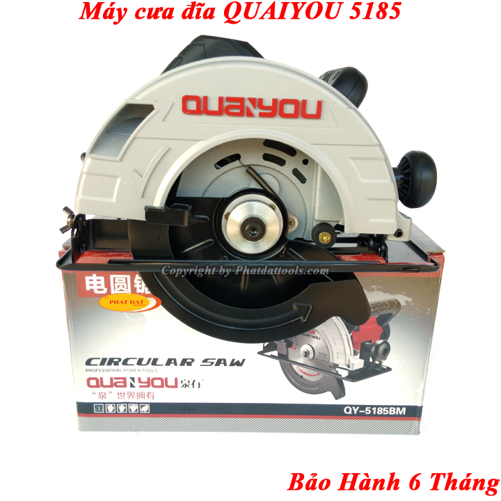Máy cắt gỗ - quaiyou qy5185 công suất 1500w-hàng đẹp giá tốt-bảo hành 6 tháng - 5185