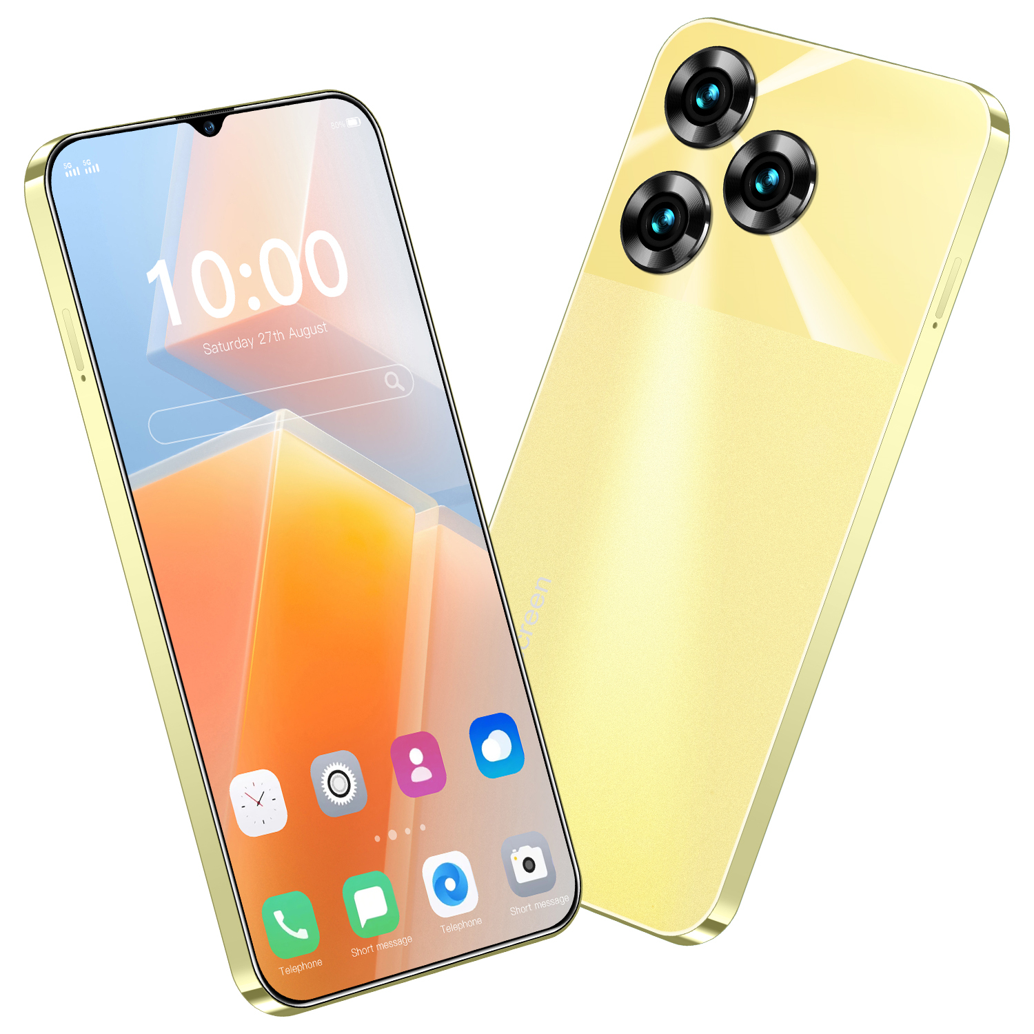 Cheap Smart Phone Super Cpu 100% New Supports 4G/5G Cheap Phone International Version Cheap Phone Large Screen 6.8 Inch Camera Phone 108/72Mp Sold at Low Price New Arrivals Mobile Phone Long Battery Life 6800Mah Genuine Cheap Phone - 2