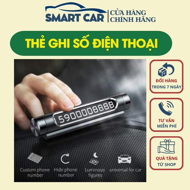 Thẻ ghi số điện thoại trên ô tô - bảng để lại số điện thoại đỗ xe trên ô tô