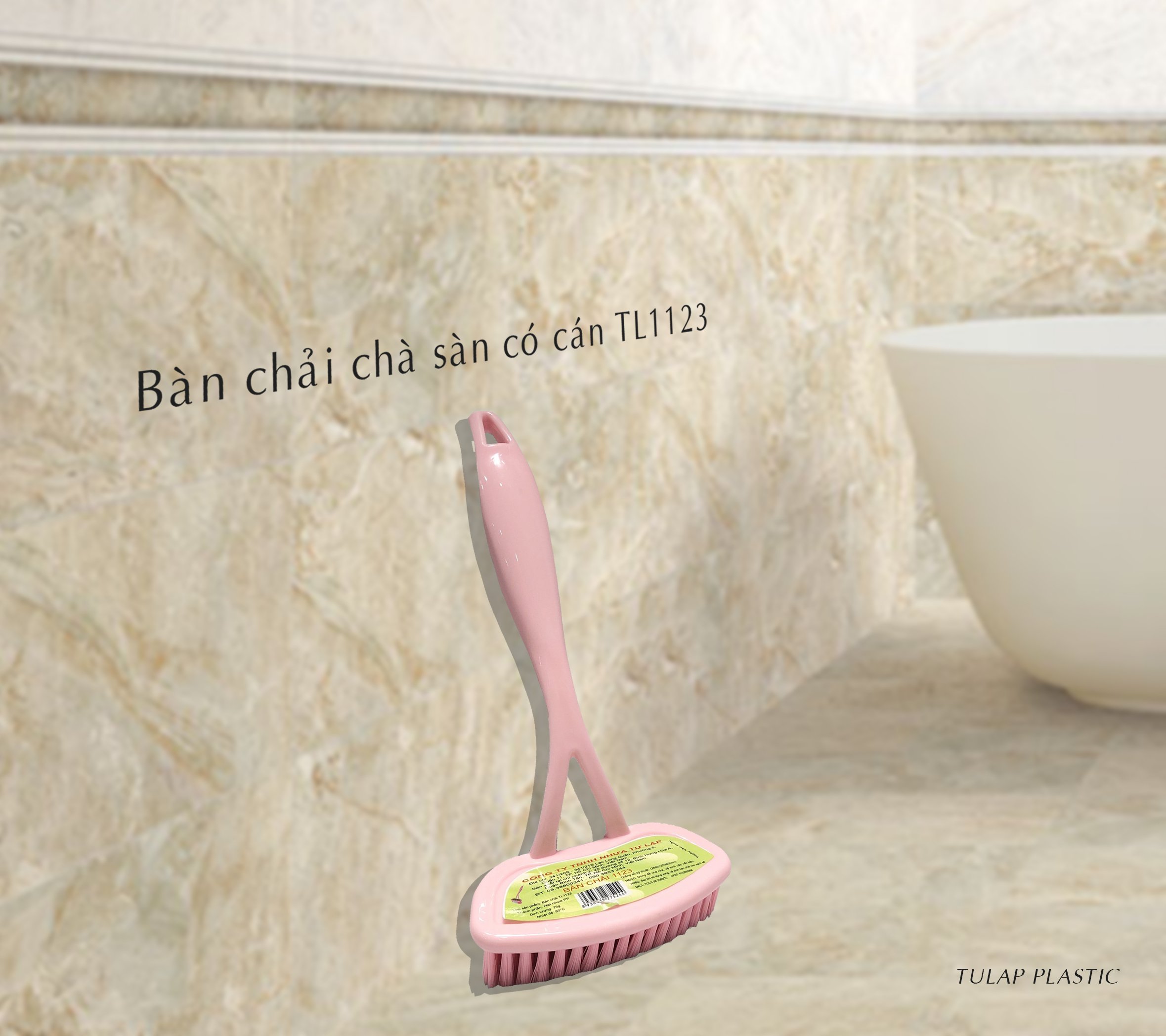 Ban chải chà sàn có cán tl1123