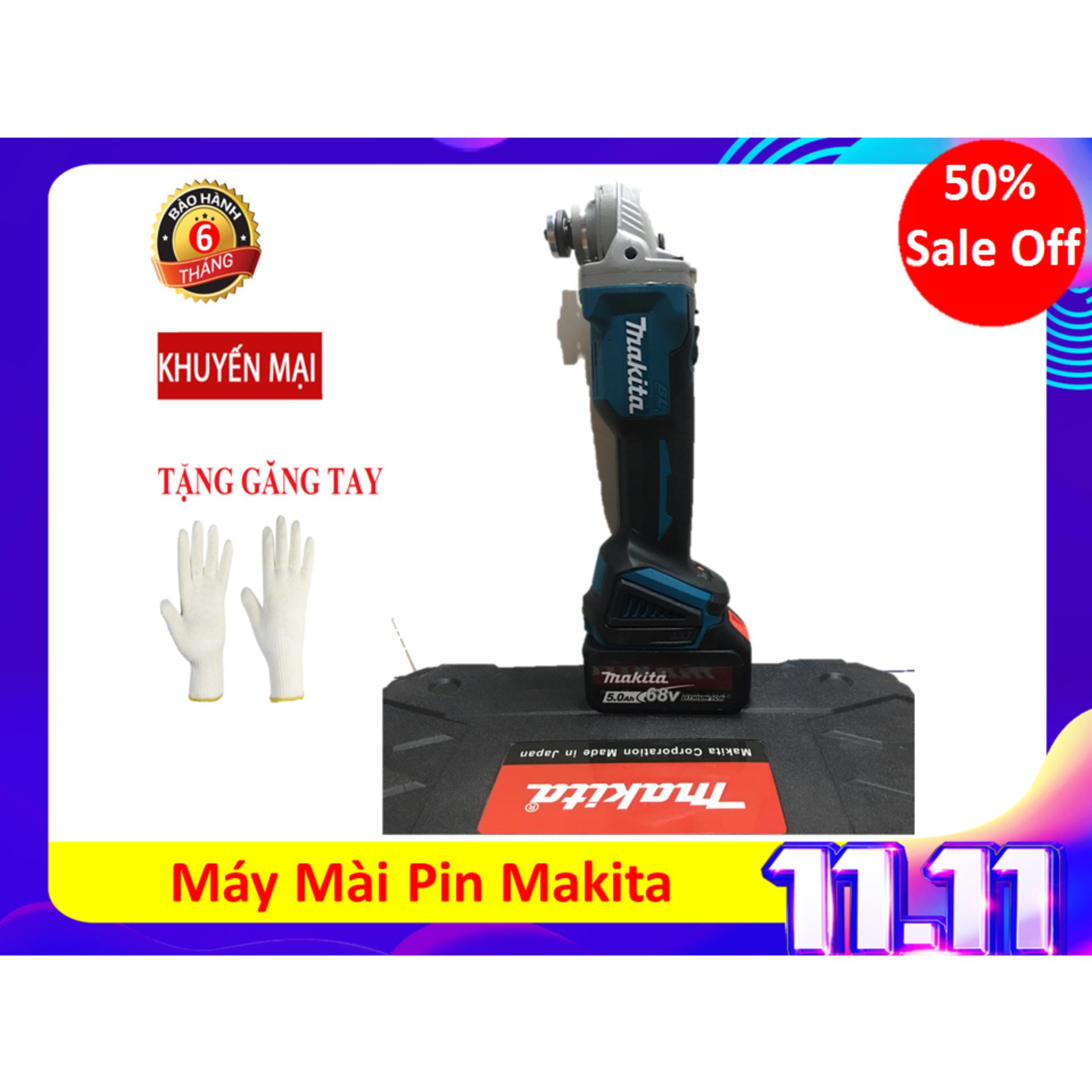 Máy Mài Pin Makita- Máy mài, máy cắt sắt Makita không chổi than