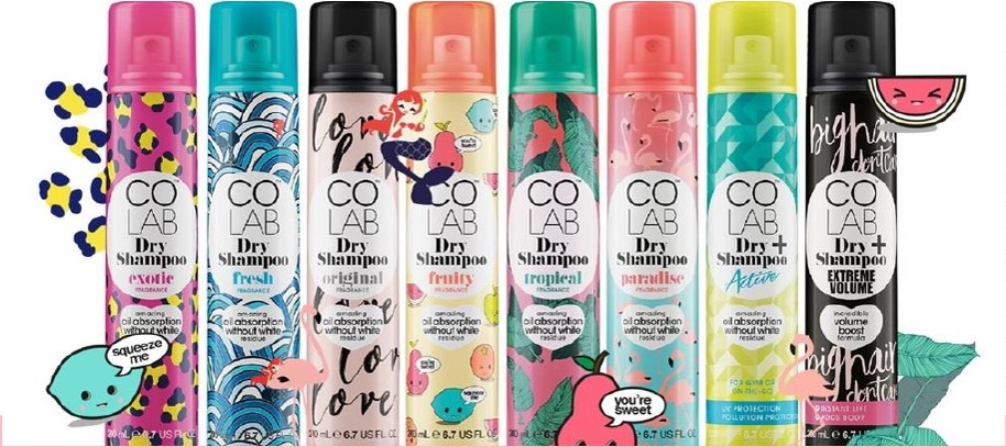 Dầu Gội Khô COLAB (Dry Shampoo)