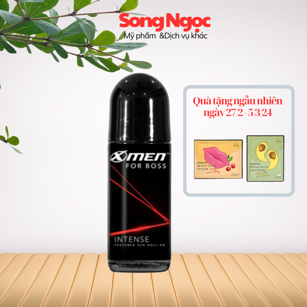Lăn khử mùi cho nam Xmen boss intense 40ml