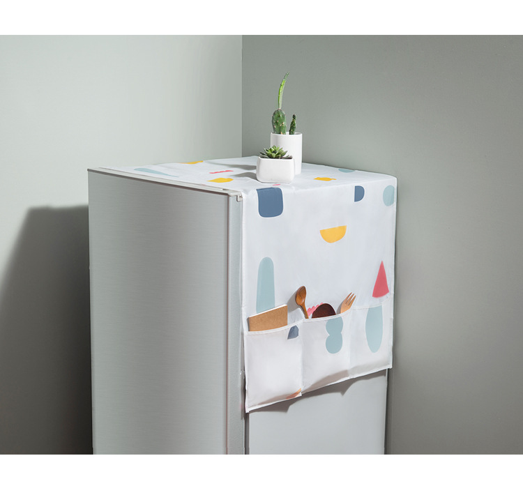 Tấm phủ tủ lạnh có túi vải dù