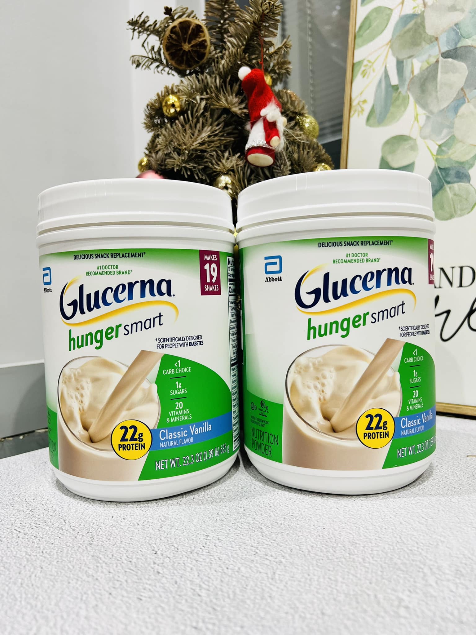 Sữa dành cho người tiểu đường của Mỹ Glucerna Hunger Smart 635gr (Vị socola và vani)