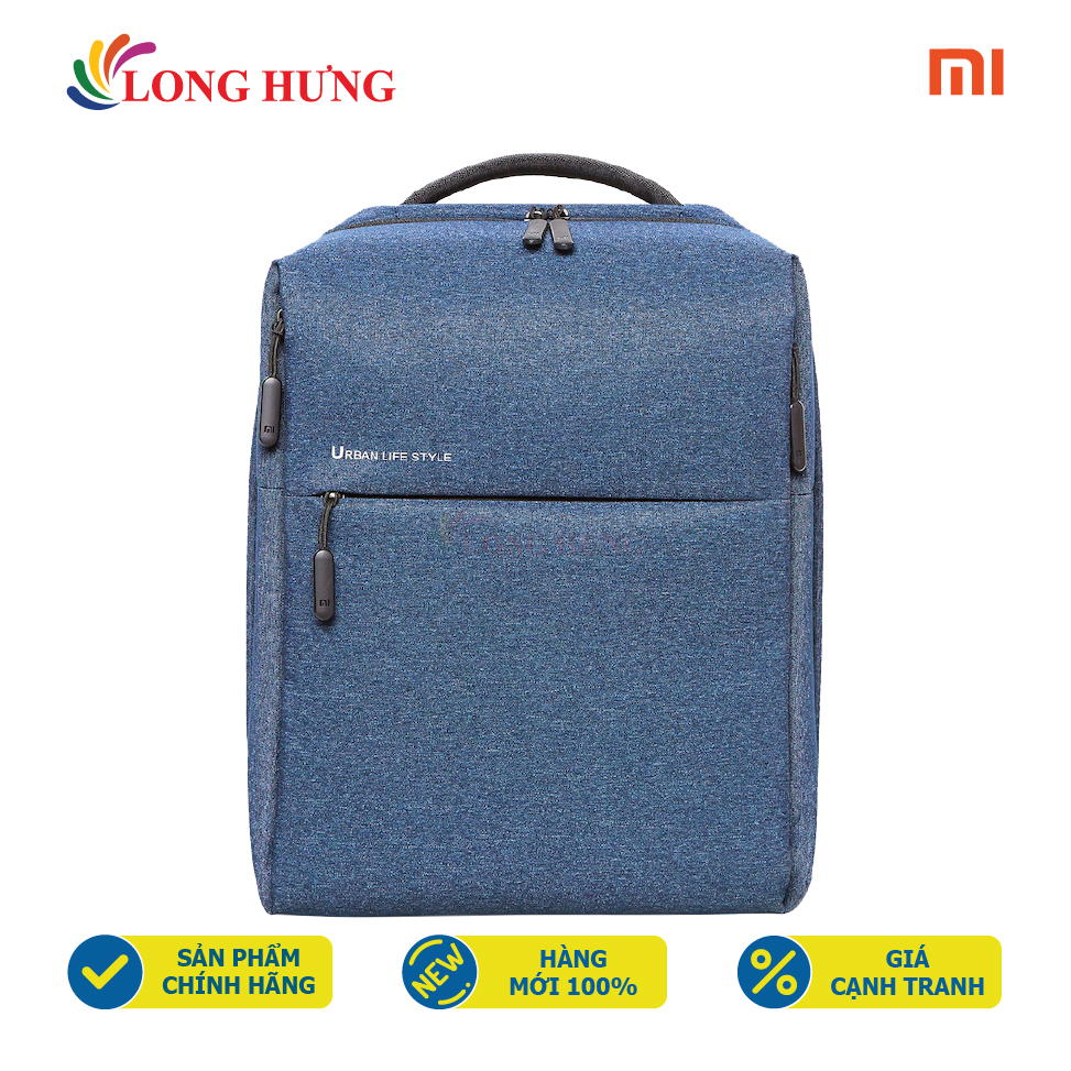 Ba lô Xiaomi Mi City Backpack ZJB4066GL/ZJB4067GL/ZJB4068GL DSBB01RM - Hàng chính hãng - 4 ngăn lưu trữ, dây đeo có thể điều chỉnh, chất liệu chống thấm nước, giảm shock, chống nén