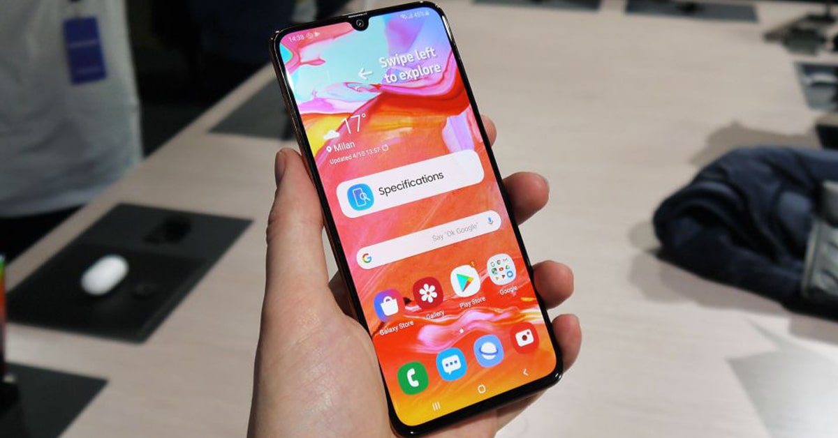 Samsung Galaxy A70 2Sim Phone, 6G/128G Ram, Genuine, Heavy-Duty Gaming - 12 Month Warranty - Tn03