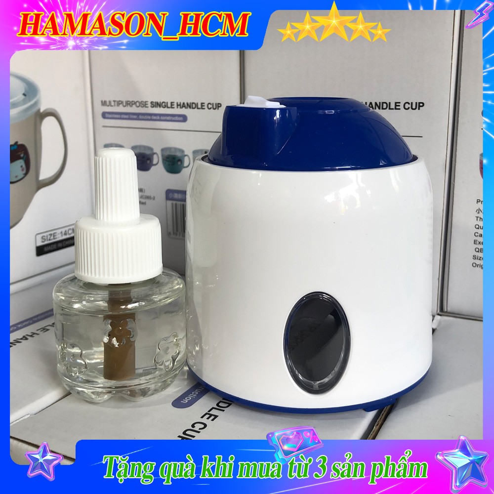 Máy Đuổi Muỗi Xông Tinh Dầu Par Par 480 Giờ Tặng Kèm Lọ Tin Dầu Đuỗi Muỗi