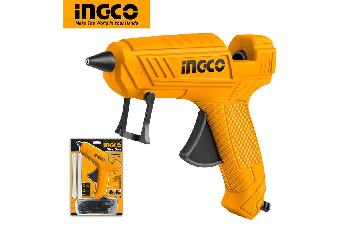 Máy bắn keo gg148 ingco tặng kèm 2 cây keo