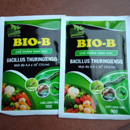 Combo 3 gói Chế Phẩm Sinh Học Bio-B - Dùng để diệt các loại côn trùng, sâu bọ, rầy rệp, nhện đỏ, bọ xít ...