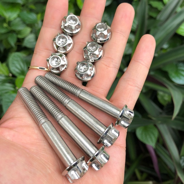 [HCM]Ốc inox Salaya (Thái) - (1 con)- 8li6 - gắn gác chân phải winner