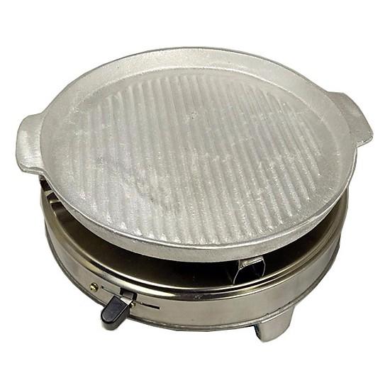 Bộ bếp cồn tặng kèm chảo nướng bằng gang