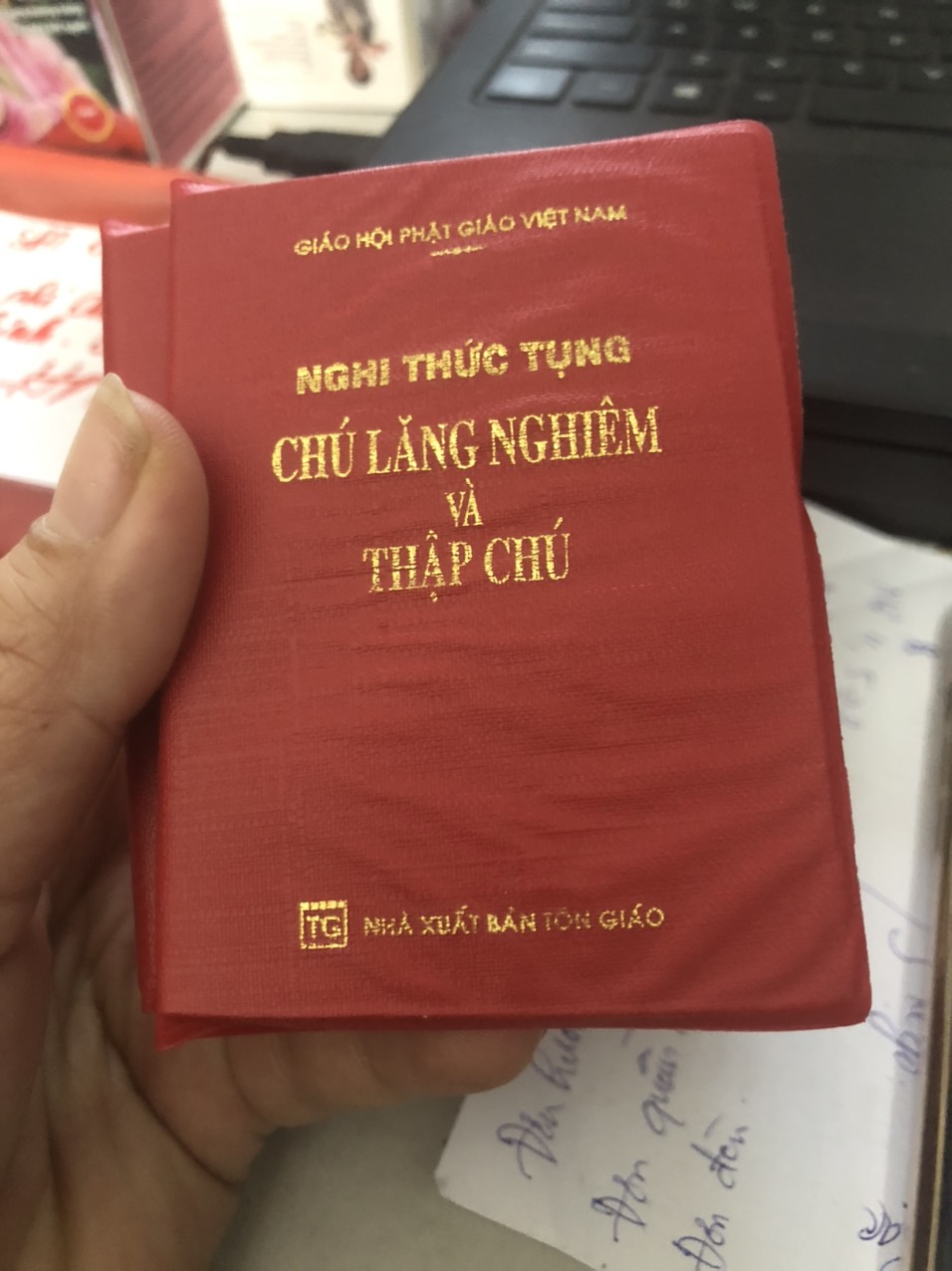 nghi thức trì tụng chú lăng nghiêm (bỏ túi)