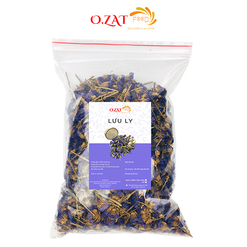 Giá sỉ trà hoa lưu ly sấy khô o.zat food 500g, 1kg – nguyên liệu detox