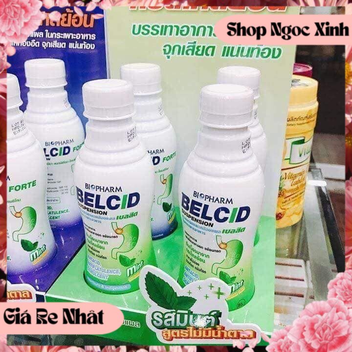 (Chuẩn Thái) Siro Dạ Dày BELCID SUSPENSION Thái Lan 240ml Chống Trào Ngược Dạ Dày , Khó tiêu , Hỗ Trợ Tiêu Hóa