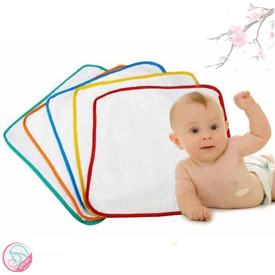 Túi 10 tấm lót chống thấm, lót phân su sơ sinh Đôremom KT 30x30cm hàng tốt 2 lớp