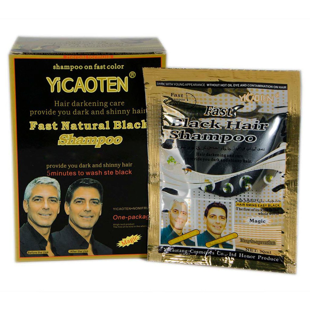 Dầu gội đen tóc yicaoten