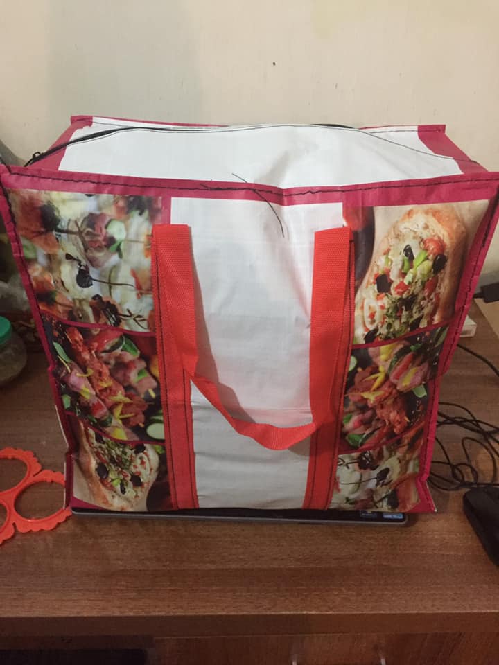 Túi bạt đựng quần áo size nhỏ 35x40x15 - in hình đẹp, đựng đồ về quê, đi chơi, du lịch, đồ chơi trẻ em