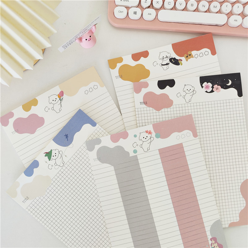 Tập giấy note B5 / A6 ghi chú, học từ vựng, take note nhiều mẫu cute xinh xắn