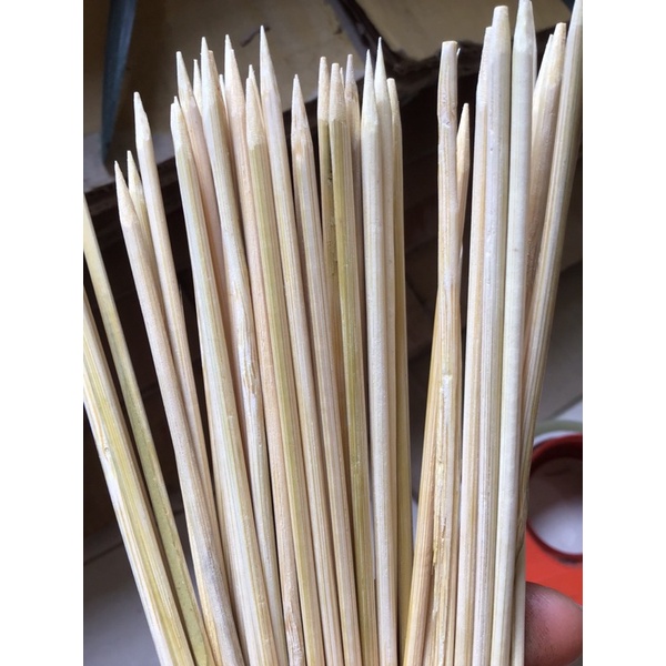 Bịch 600 que tăm xiên dài 15cm - que xiên thịt