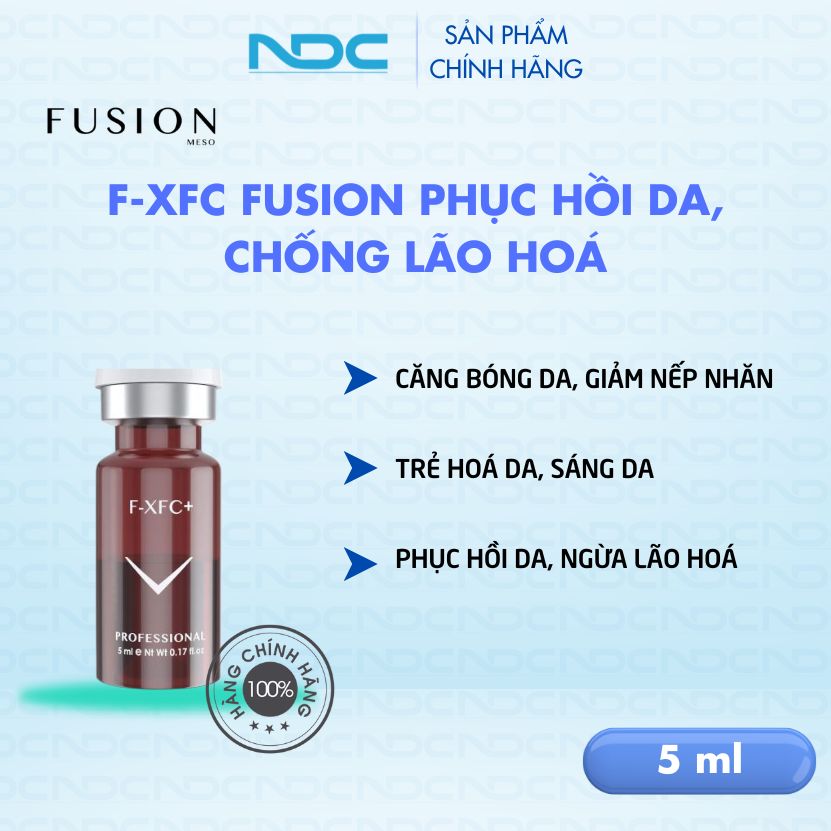 Fusion meso F- XFC+ tinh chất trẻ hoá da chống lão hoá căng bóng da - NDC shop