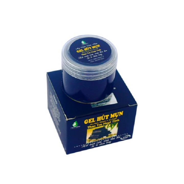Gel hút mụn cám than tre hoạt tính Ngân Bình 50g
