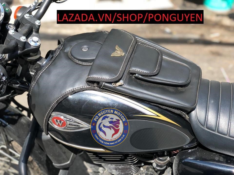 [HCM]Túi treo bình xăng P1 (Loại Da Tốt)