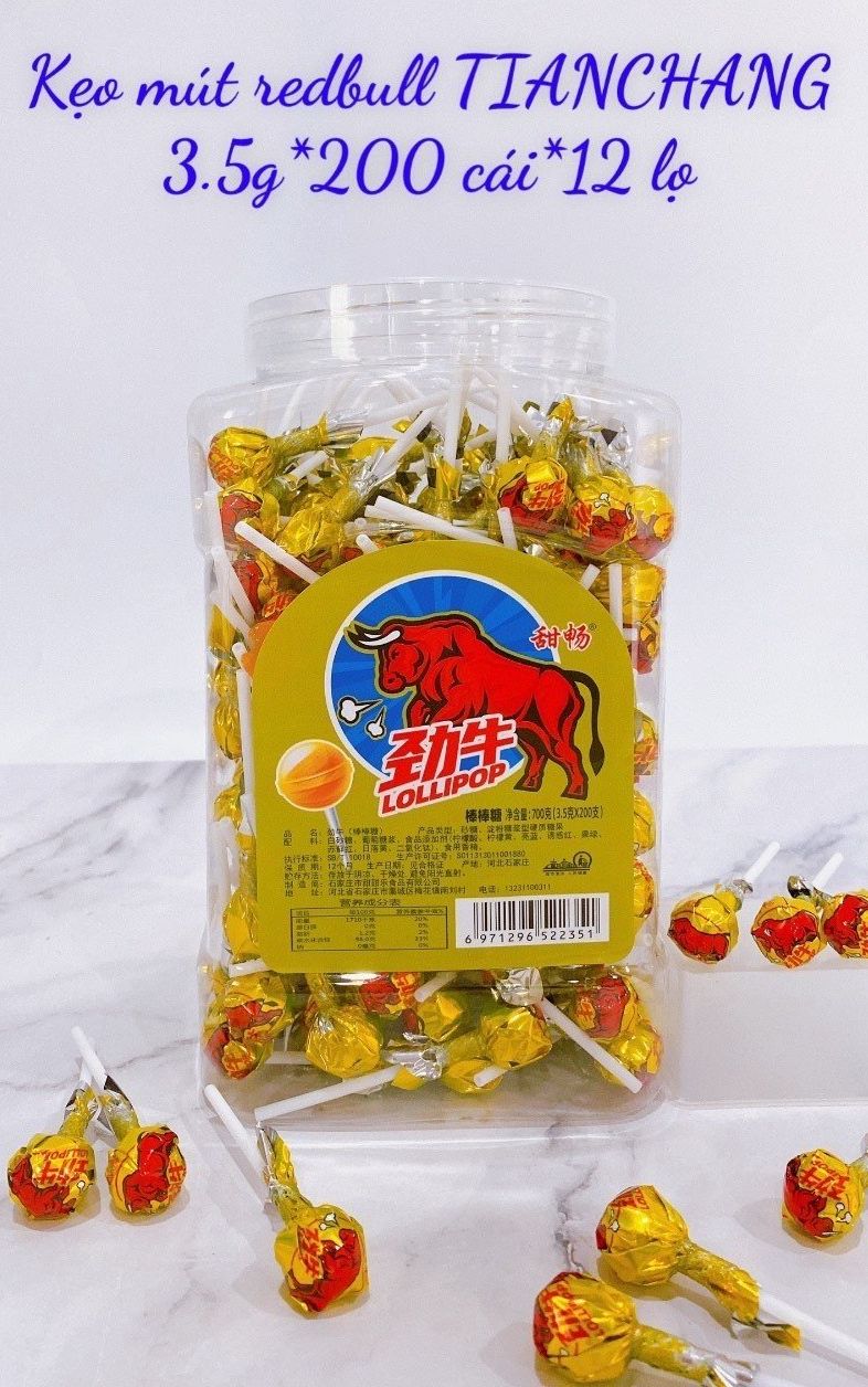 Kẹo mút mini trái cây cho bé