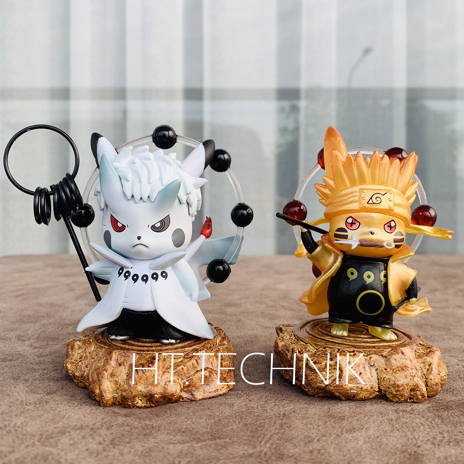 Mô Hình Pikachu Cosplay Naruto Hiền Nhân Obito Lục Đạo Chibi Cực Đáng Yêu