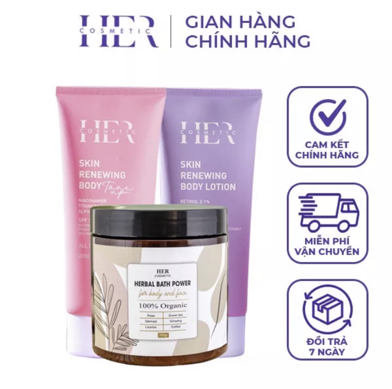 Combo dưỡng trắng tối ưu hiệu quả