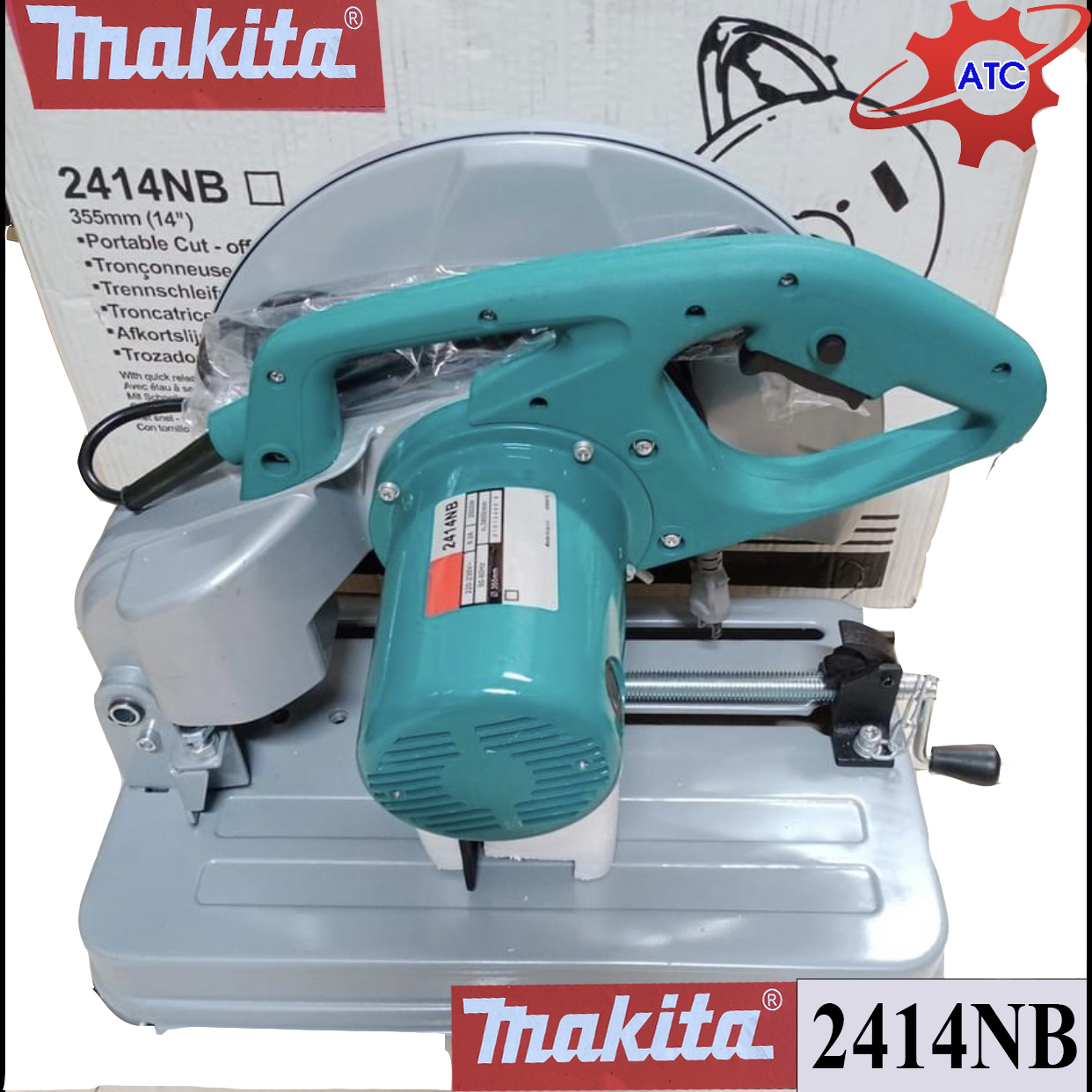 Máy cắt sắt bàn makita 2414nb - máy cắt đá 350mm chuyên thợ cơ khí