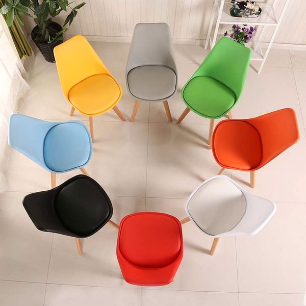 Ghế đệm chân gỗ eames