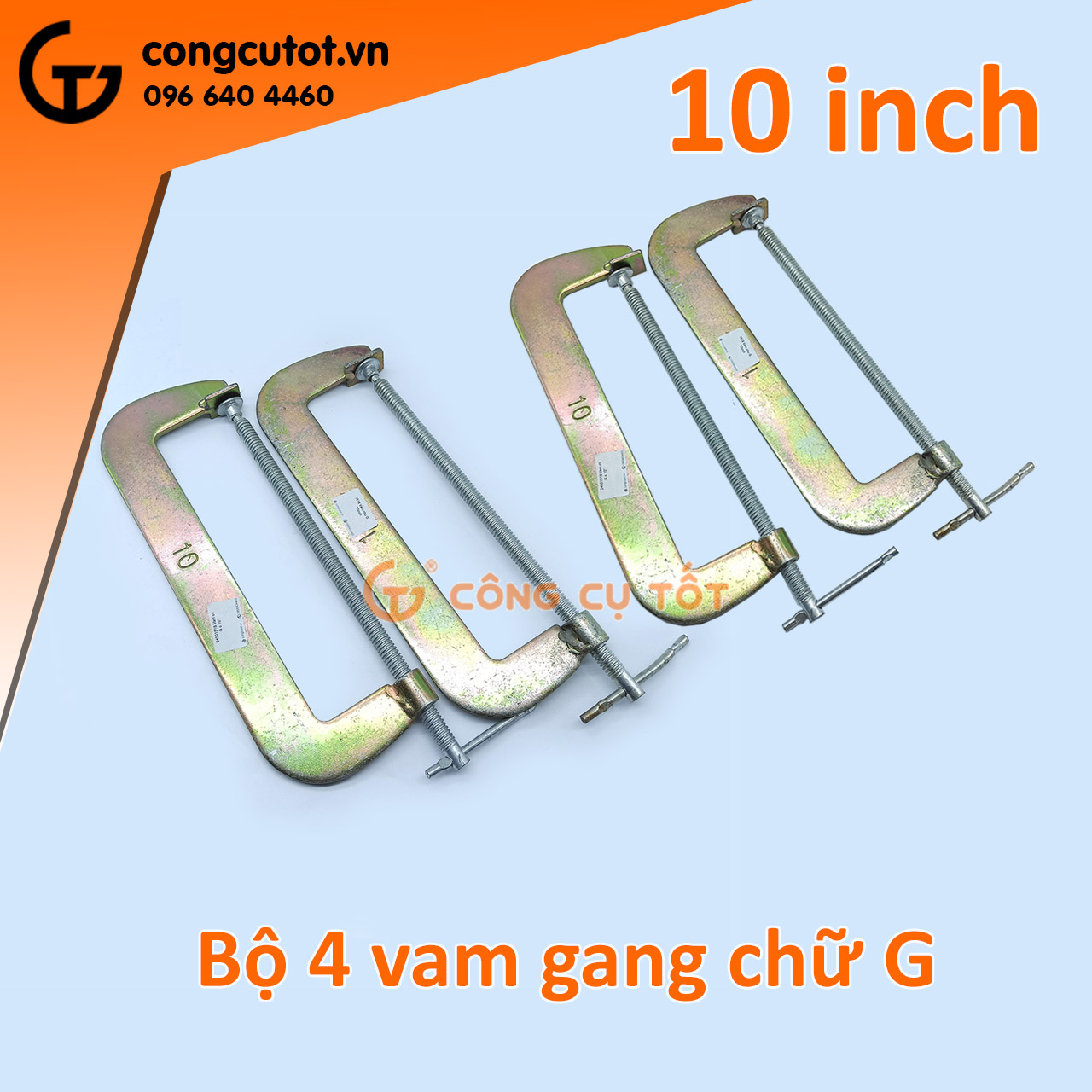 Combo 4 vam chữ c - cảo chữ c size tùy chọn