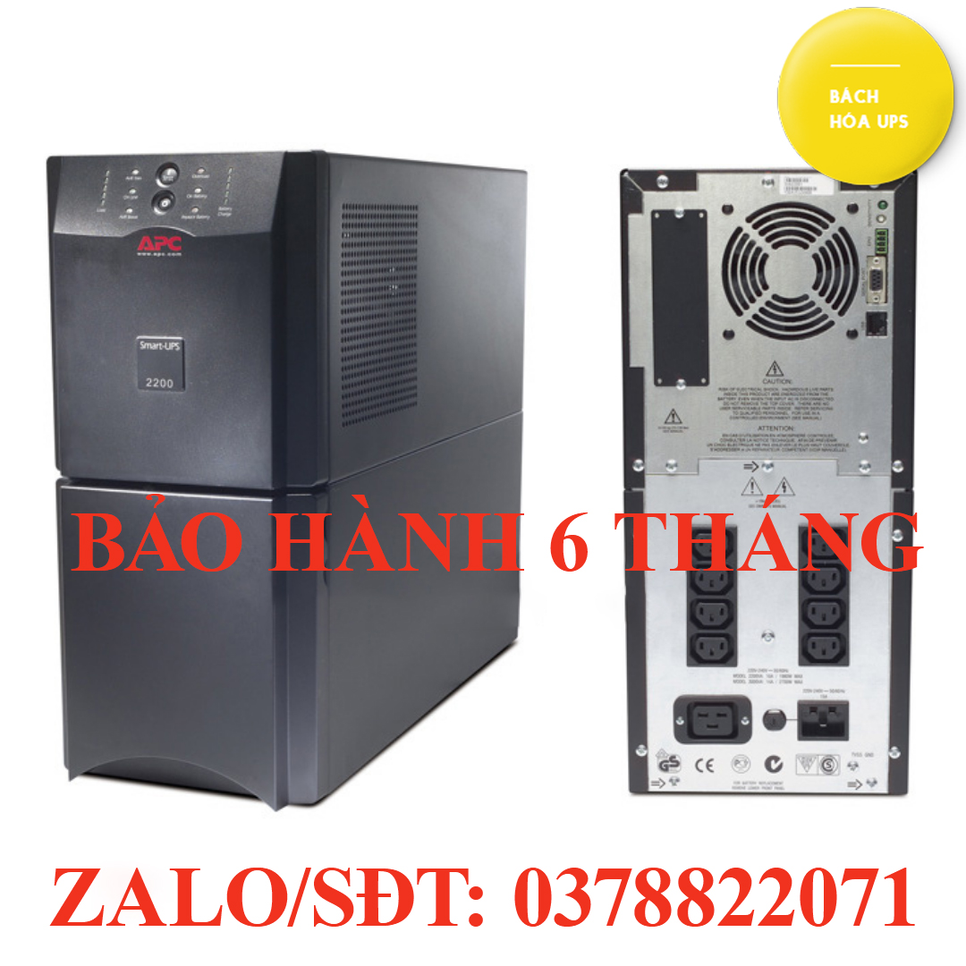 Bộ lưu điện apc smart ups 2200va/1980w