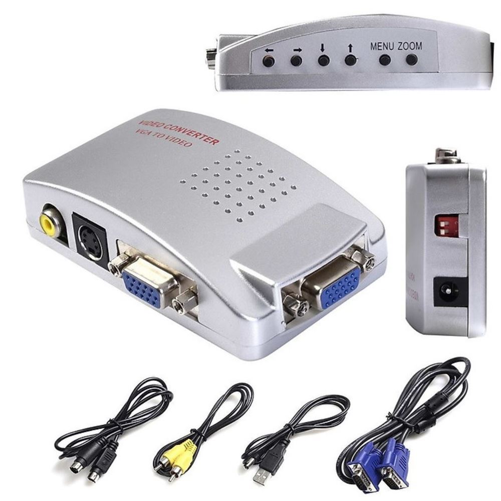 Bộ chuyển đổi vga sang s vga to av - vga to av - dc301